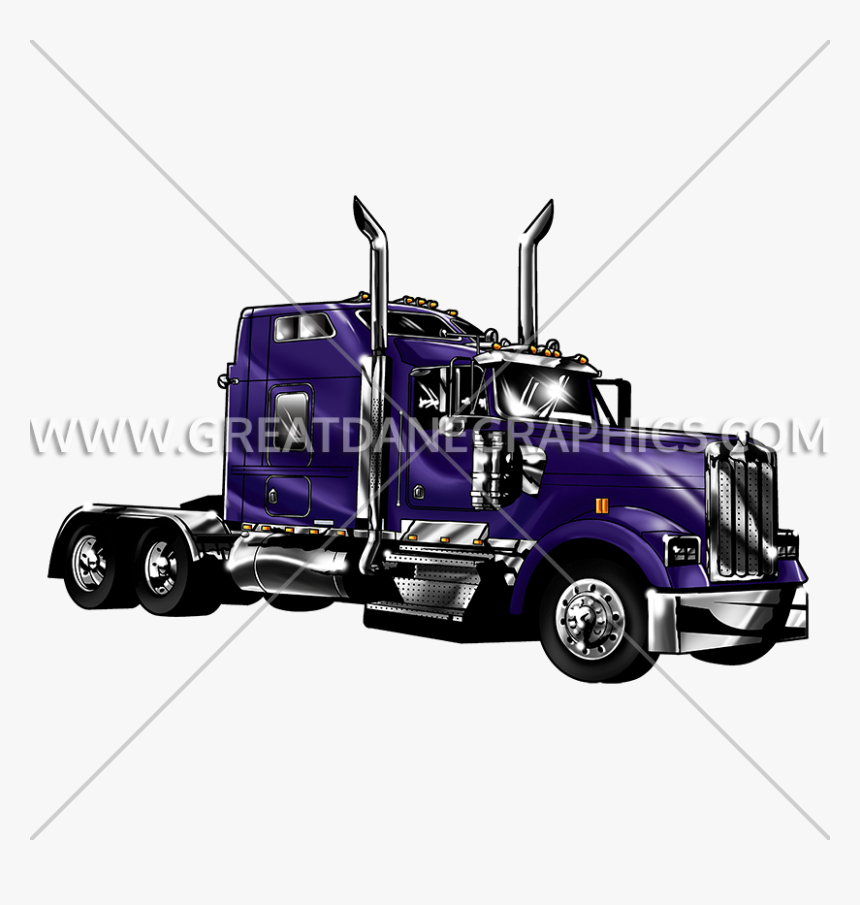 Motor Art,tow Car - Trailer Truck, HD Png Download