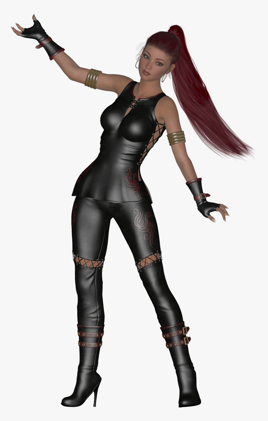 Mulheres, Guerreiro, Combate, Muito, Png, 3d - Girl, Transparent Png