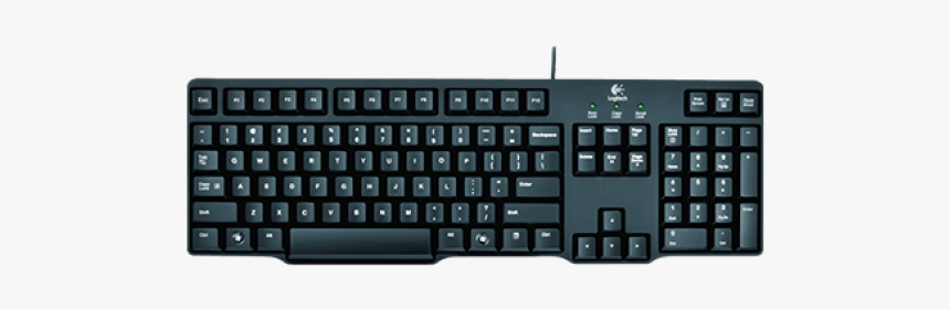 Keyboard Logitech Classic K100, HD Png Download