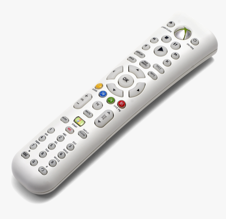 Xbox 360 Tv Remote, HD Png Download