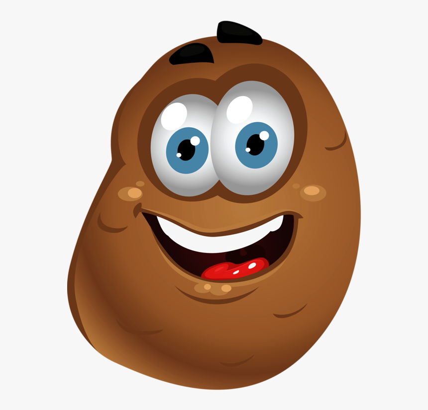 Batata Cliparts - Cartoon Vegetable Fruit Clipart, HD Png Download