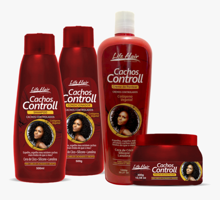 Cachos - Cachos Controll Life Hair, HD Png Download