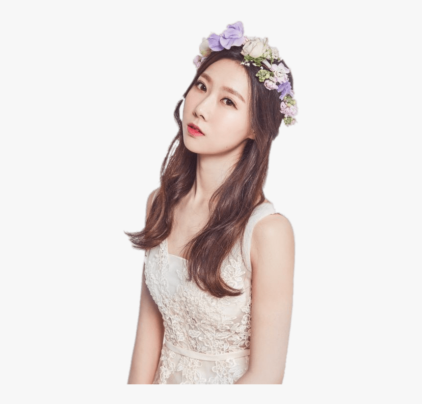 Dreamcatcher Handong Flowers In Hair - Handong Photoshoot, HD Png Download