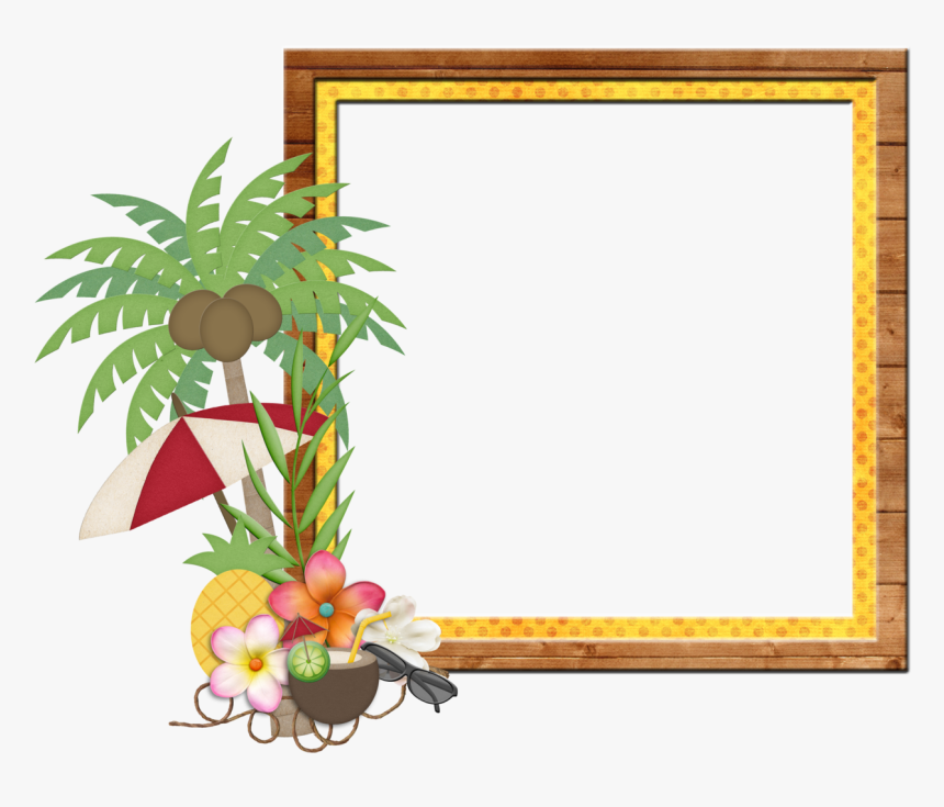 Transparent Marcos Vintage Floral Vector Png, Png Download