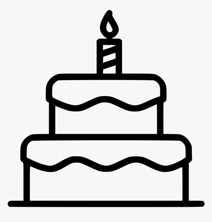 Cake Christmas Birthday Festival Celebration Candle, HD Png Download