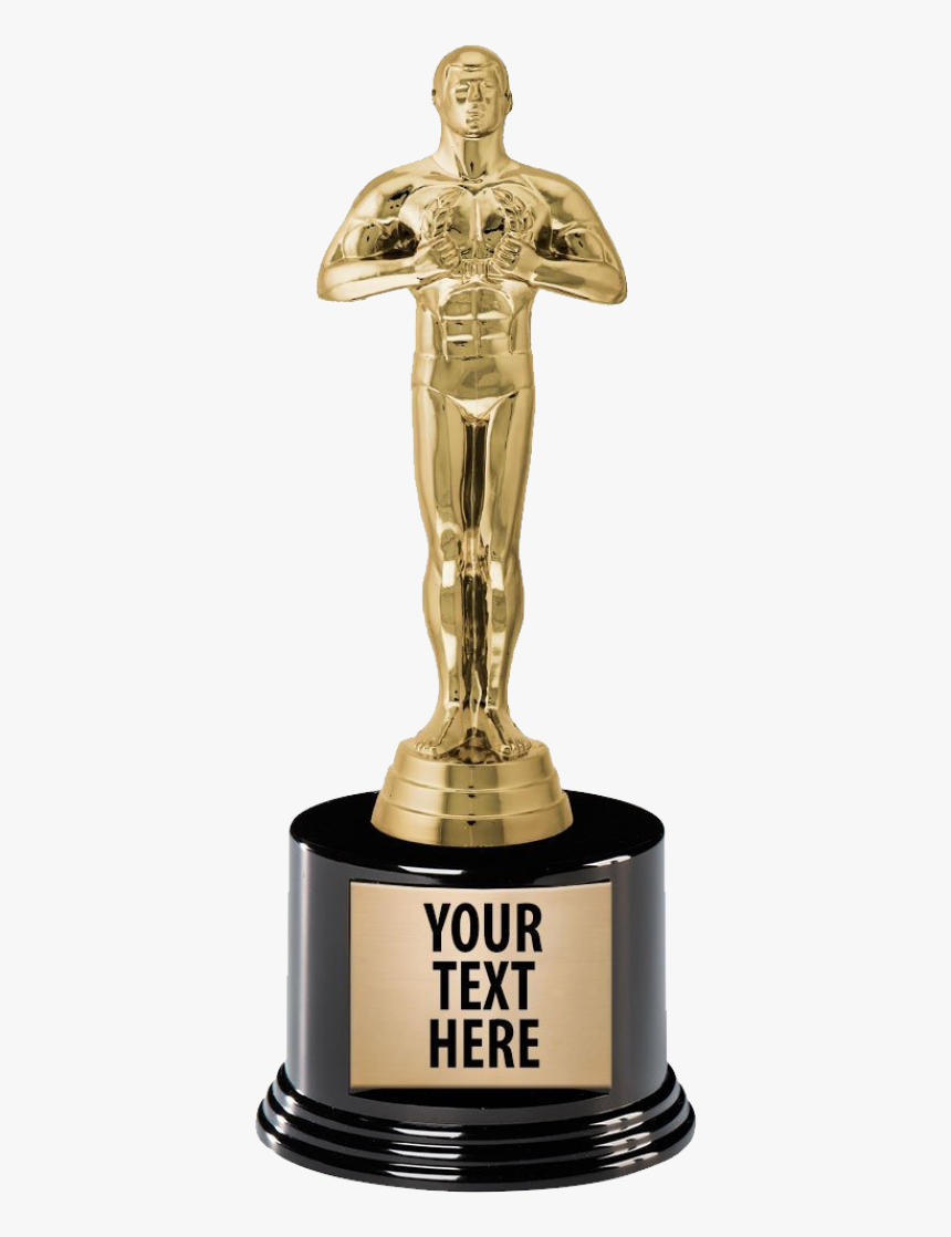 Gold Achievement Award Trophy, HD Png Download