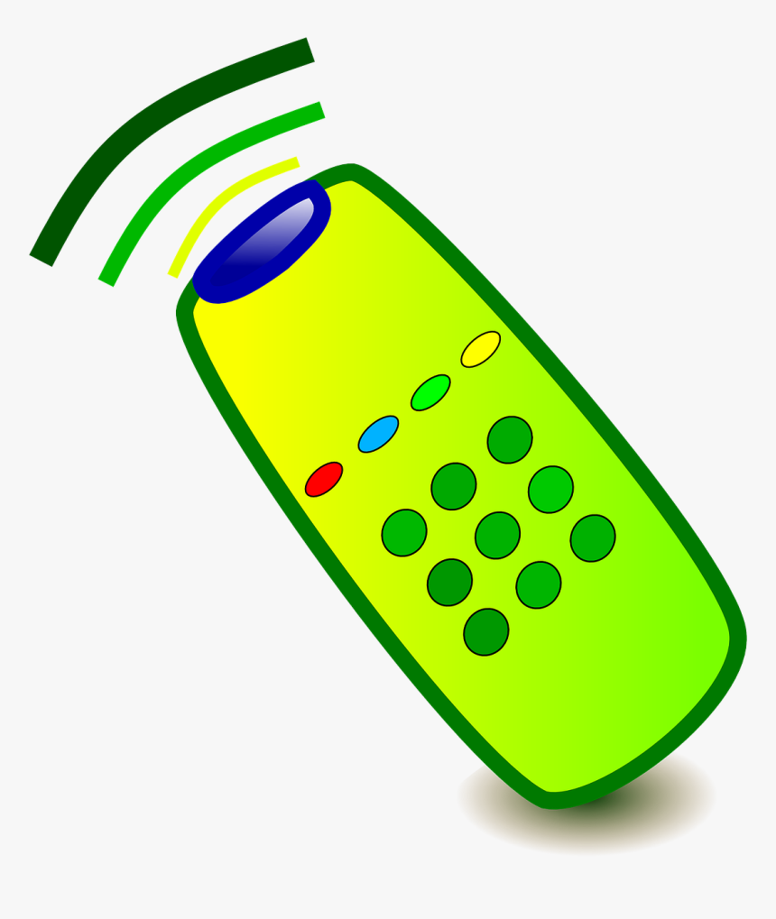 Remote Controls Electronics Television Download Wireless - Remote Control Clipart, HD Png Download