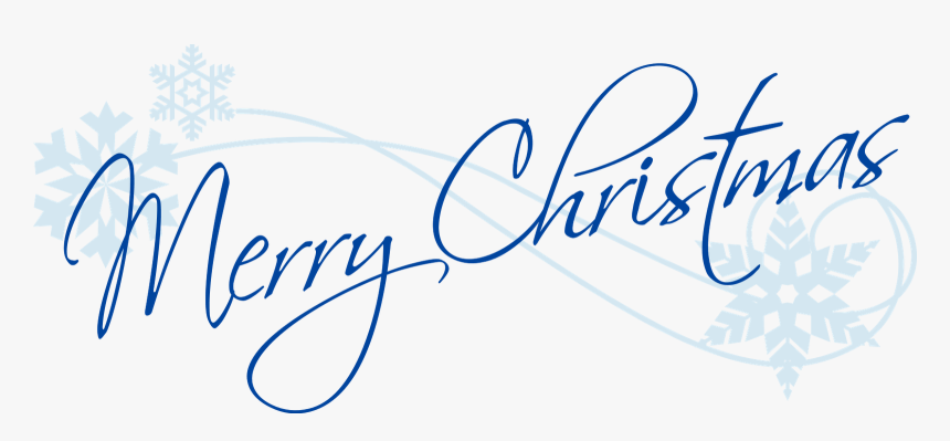 Merry Christmas Png Photo - Merry Christmas Text Png, Transparent Png