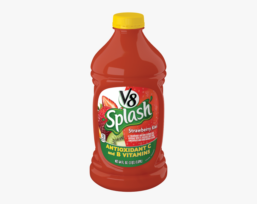 V8 Juice Strawberry Kiwi, HD Png Download