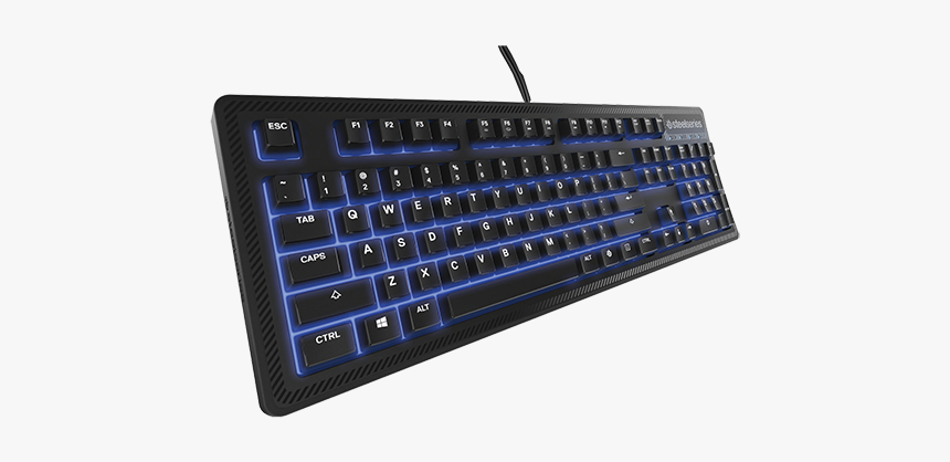 Steelseries Computer Pc Gaming Keyboard Apex 100 - Steelseries Keyboard Apex 100, HD Png Download