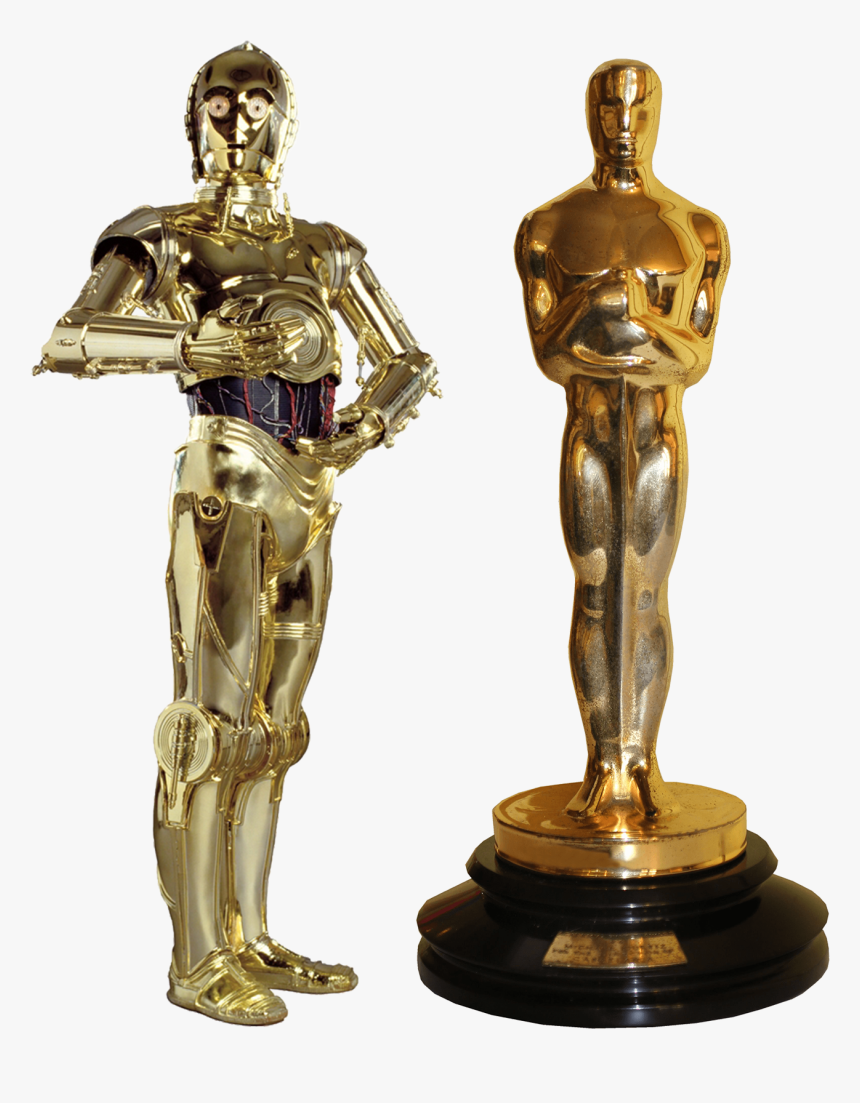 Oscar Award , Transparent Cartoons - Estatua Del Oscar Png, Png Download