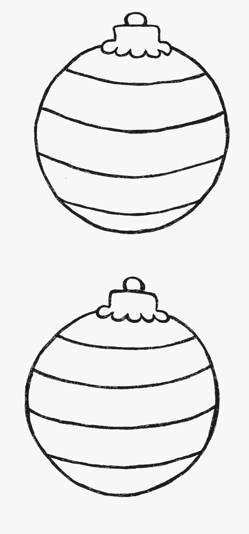 Ornament Template With Lines, HD Png Download