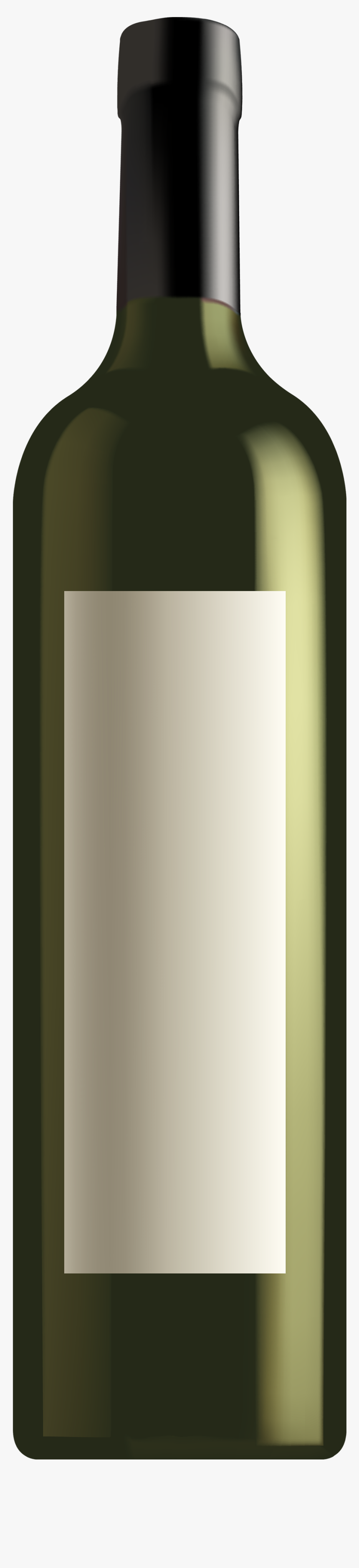 Wine Bottle Wine Clip Art Image - Green Wine Bottle Png, Transparent Png