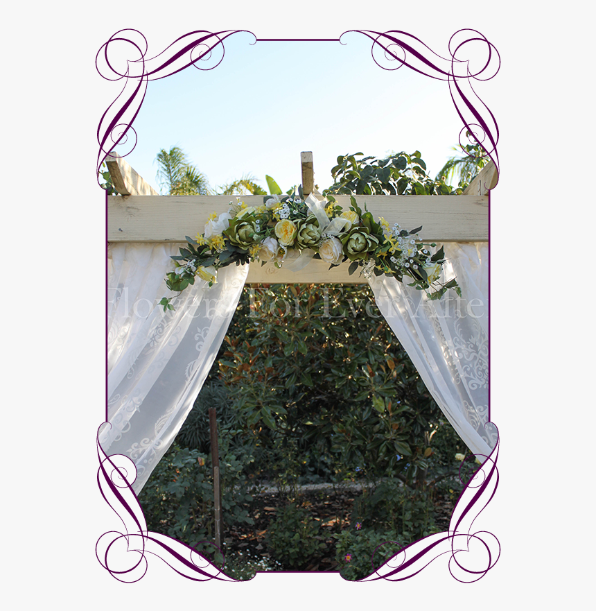 Transparent Flower Garland Png - Wreath, Png Download