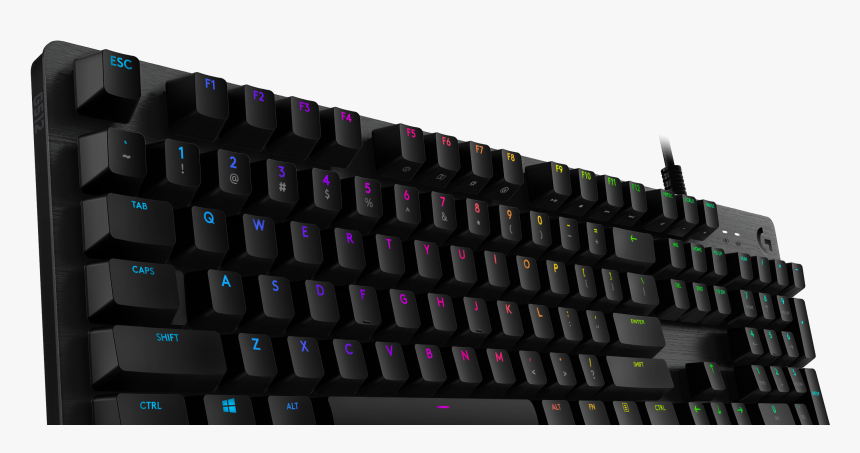 Logitech G512 Carbon Rgb Gaming Mechanical Keyboard, HD Png Download