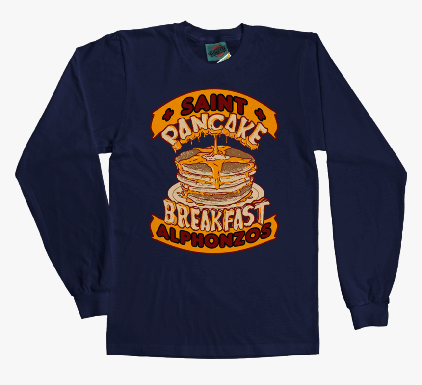 Frank Zappa Inspired Saint Alfonzos Pancake Breakfast - Long-sleeved T-shirt, HD Png Download