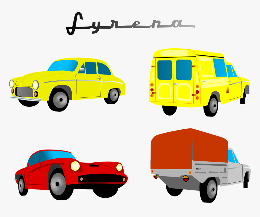 Racining Car Cartoon 17, Buy Clip Art - Truck Back Side Clip Art, HD Png Download