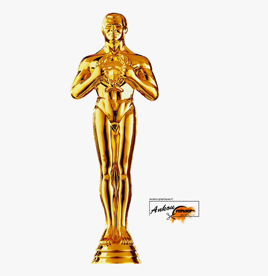 Renders Oscar Statuette Oscar Render- - Oscar Png, Transparent Png
