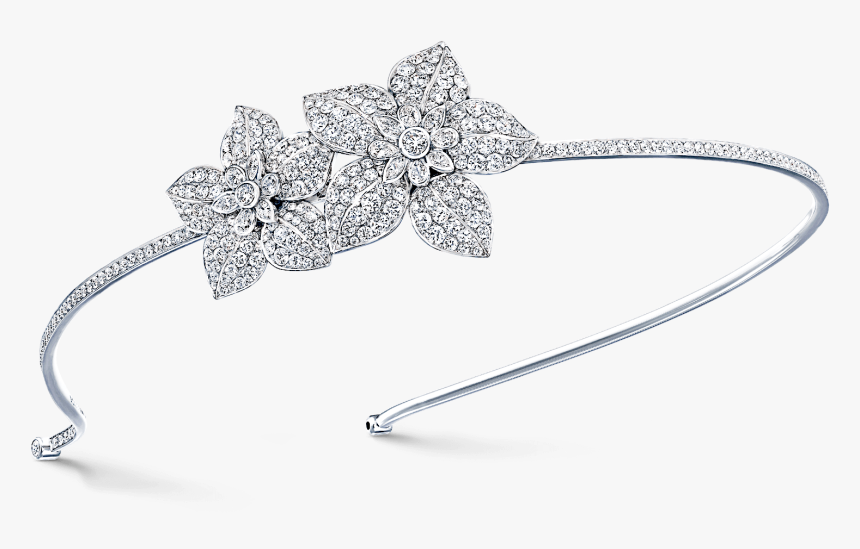 A Graff Bridal Diamond Hair Band Featuring Diamond - Diamond Hair Band, HD Png Download