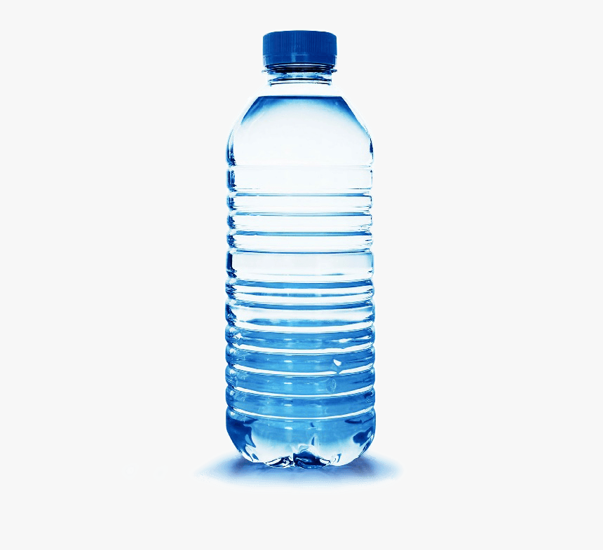 Water Bottle Plastic - Clip Art Bottled Water, HD Png Download
