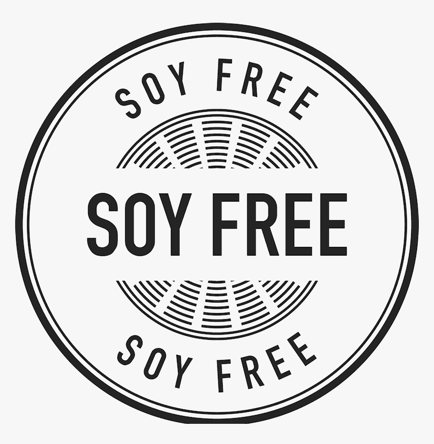 Soy Free Stamp - Fat Free Label Png, Transparent Png