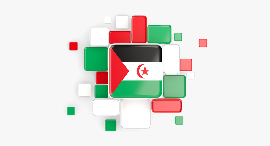 Background With Square Parts - Background Ghana Flag Png, Transparent Png