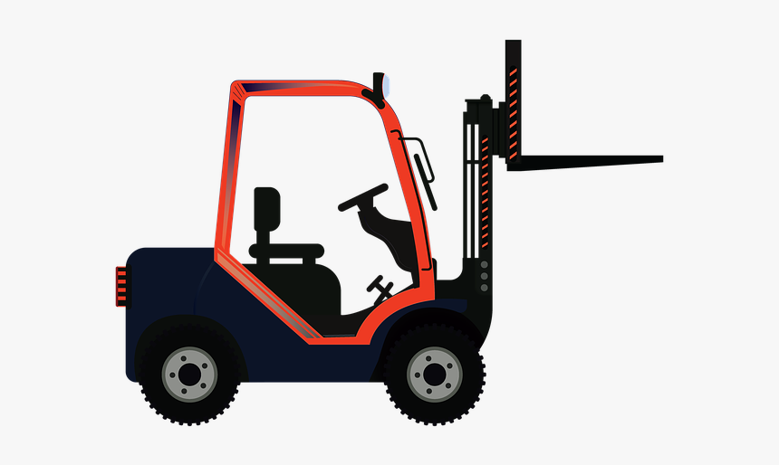 Vehículo, Coche, Montacargas - Forklift Parking Only, HD Png Download