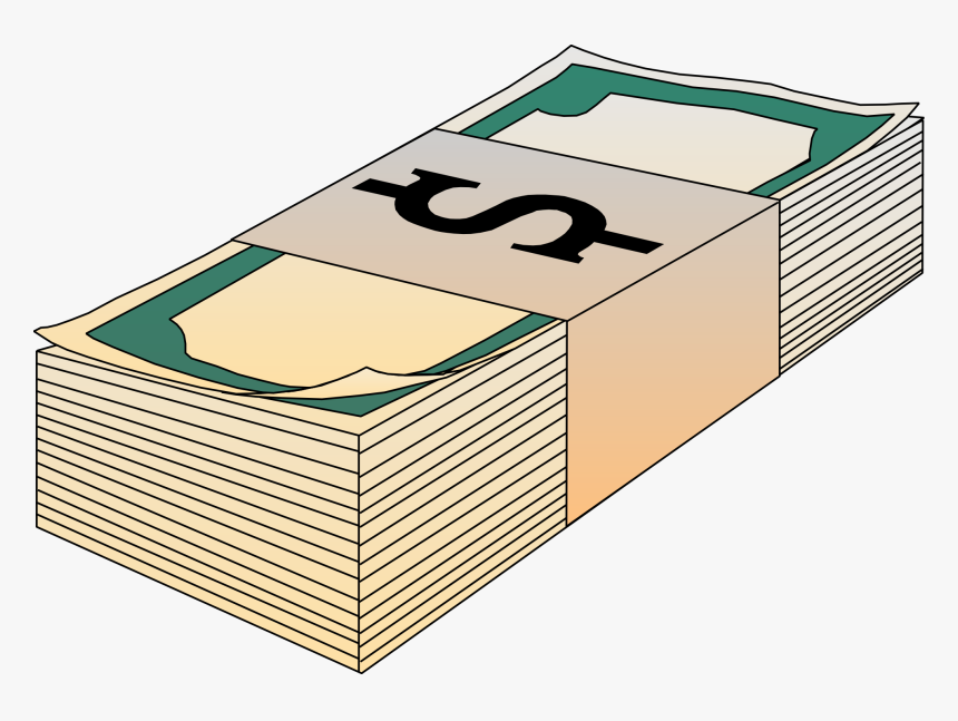 Money For Kindergarten Download Png Clipart - Money Stack Clip Art, Transparent Png