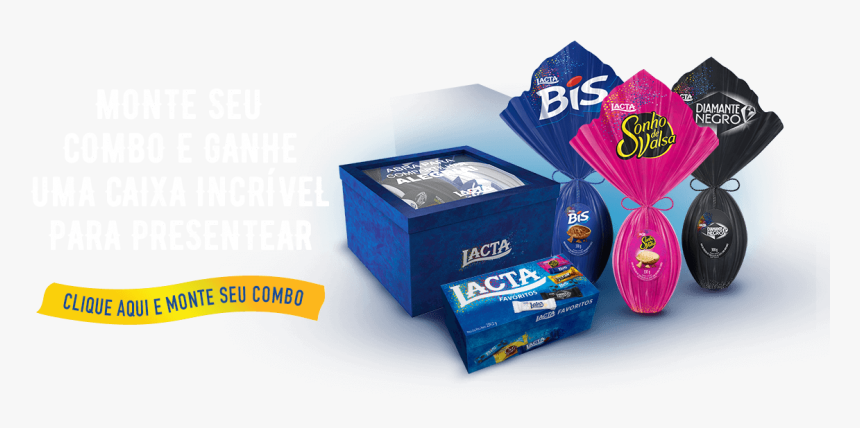 Páscoa Lacta - - Bis, HD Png Download