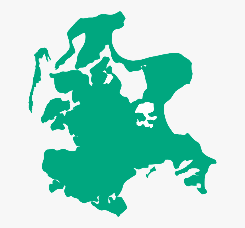 Germany Map Vektor Png - Rügen Png, Transparent Png