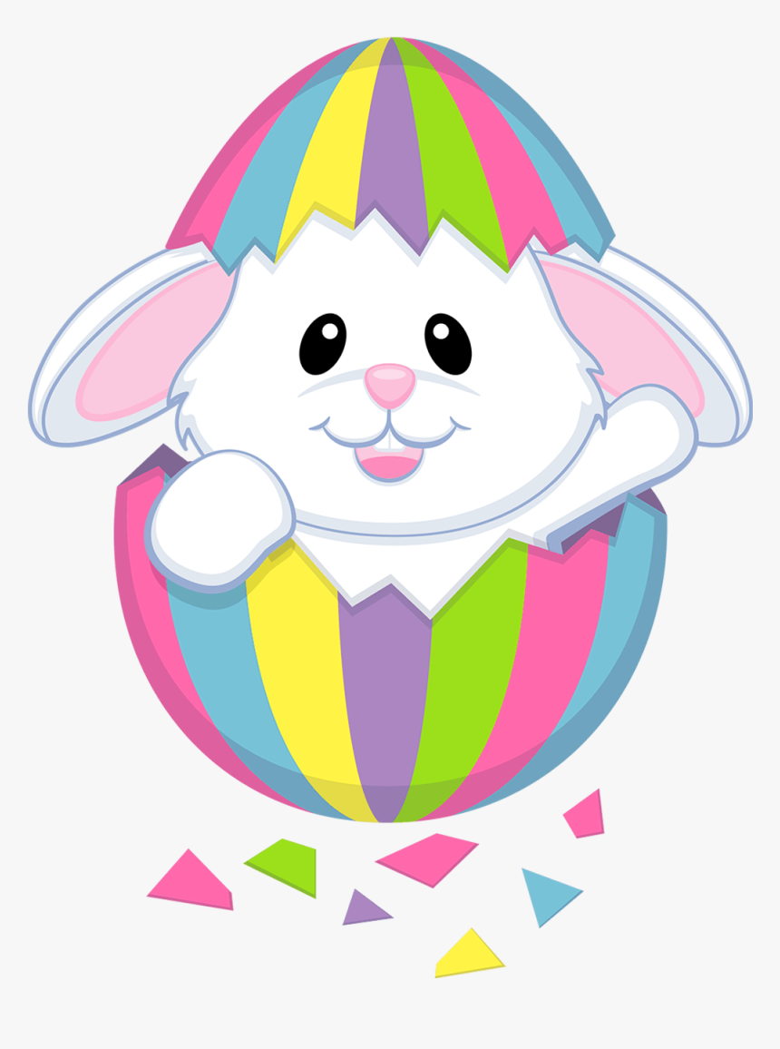 Clip Art Visite O Post Para - Cute Easter Bunny Clipart, HD Png Download