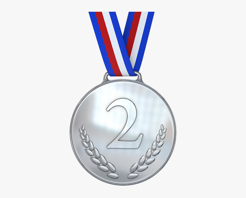 Gold Medal,medal,award - Silver Medal Png, Transparent Png
