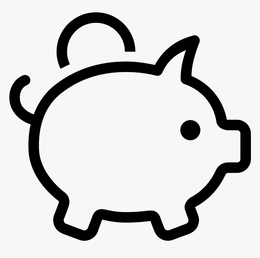 Money Box - Clip Art Piggy Bank, HD Png Download