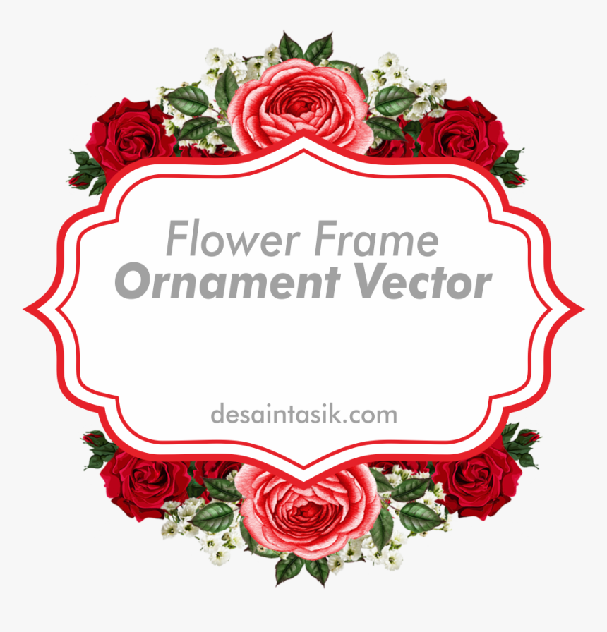 Frame Flower Ornament, HD Png Download