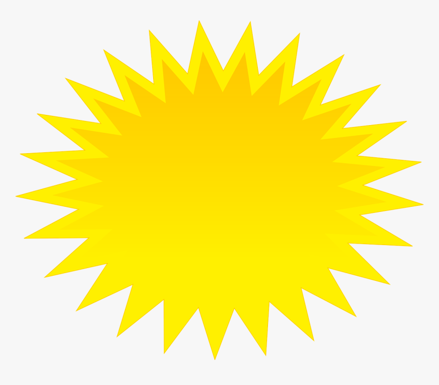 Sun Clipart Black Background, HD Png Download