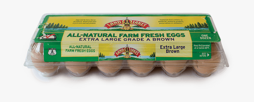Land O Lakes Extra Large Brown Eggs, HD Png Download