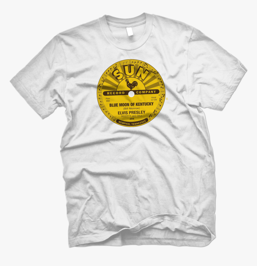 Elvis Presley Blue Moon Of Kentucky Sun Records Officially - Mi 6 T Shirt, HD Png Download