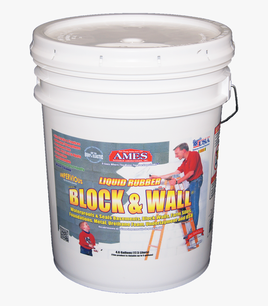Ames Block & Wall Liquid Rubber Coating Bwrf, HD Png Download