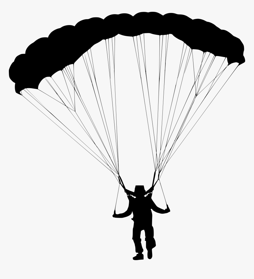 Parachuting, HD Png Download