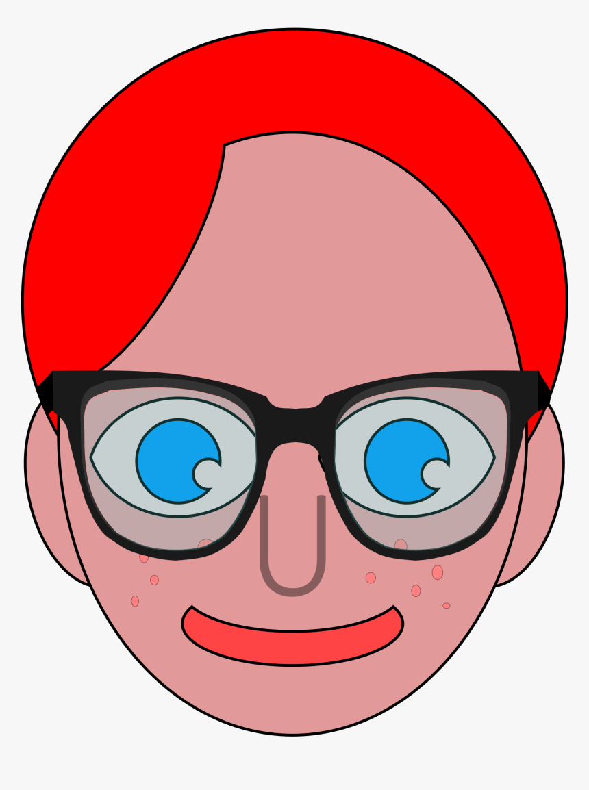 Transparent Nerd Glasses Png - Face Glasses Cartoon Png, Png Download