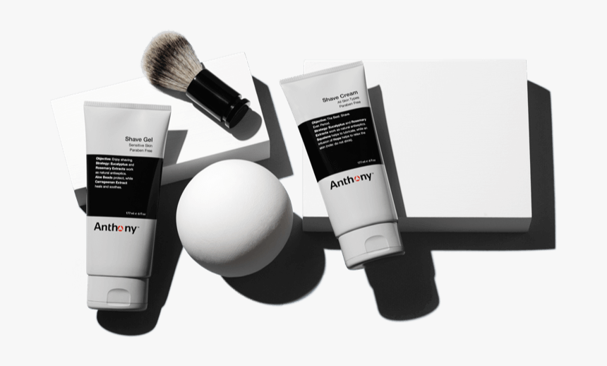 Transparent Shaving Face Clipart - Makeup Brushes, HD Png Download