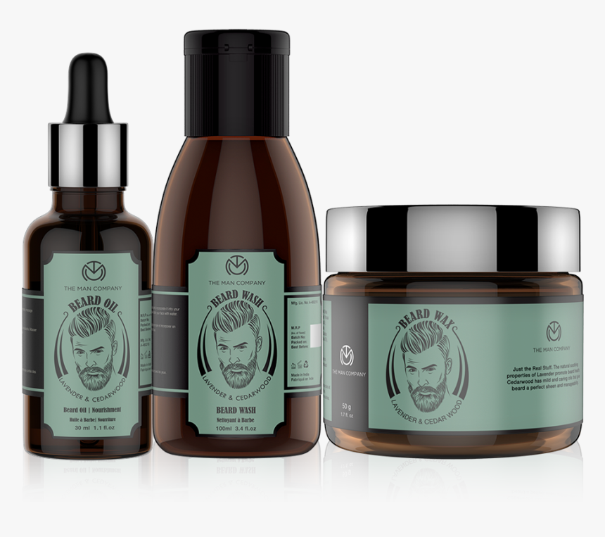 Cosmetics - Man Company Beard Grooming Products, HD Png Download