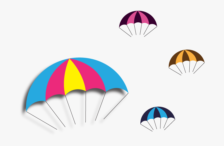 Clipart Parachute Png, Transparent Png