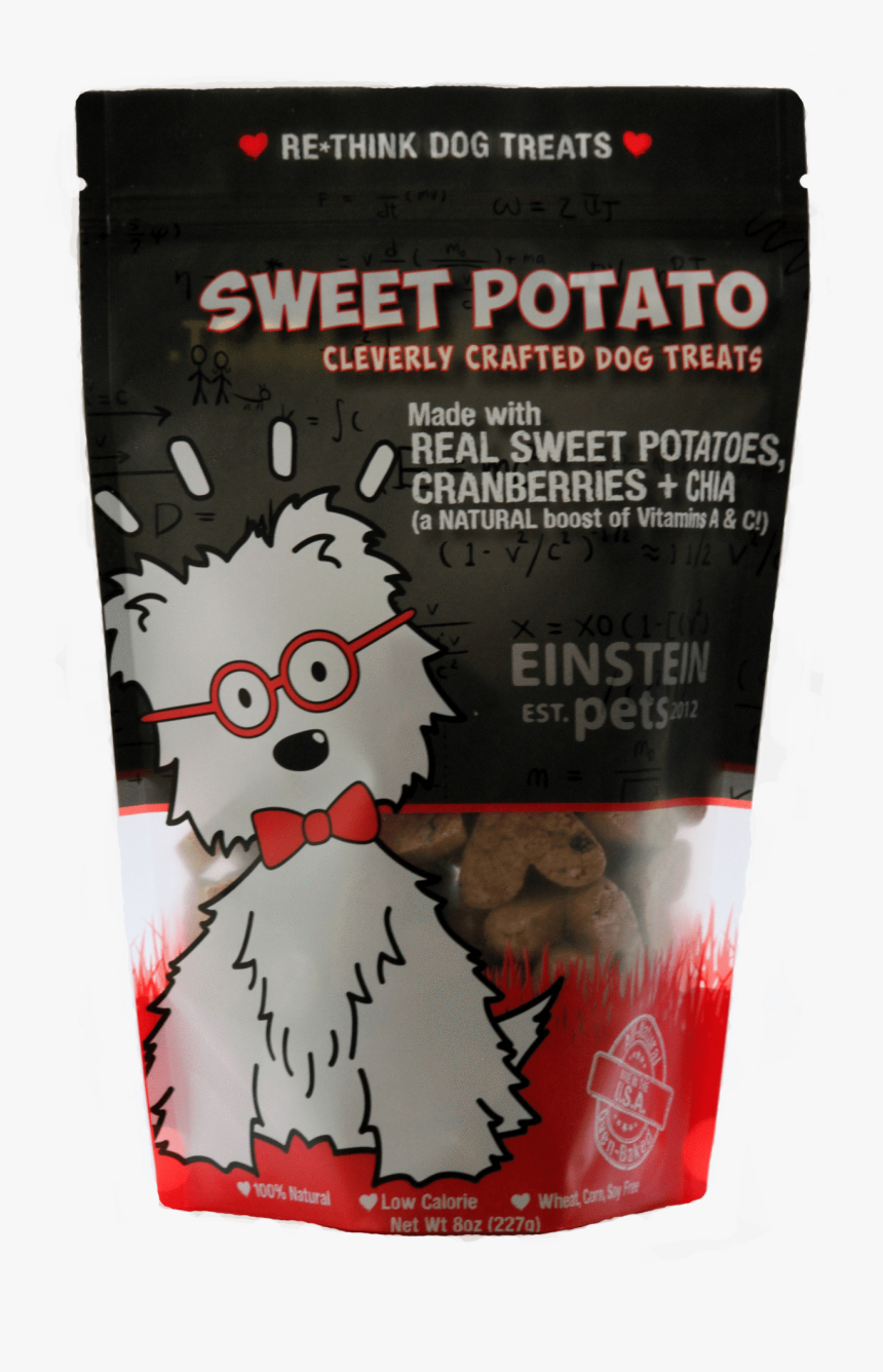 Einstein Sweet Potato Treats In 2oz Or 8oz Bags - Penguin, HD Png Download