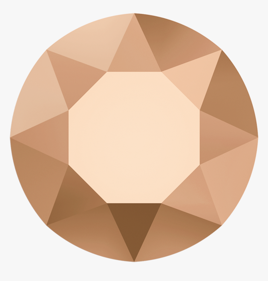 Swarovski 1028 Xilion Pointed Back Chaton Pp10 Crystal - Swarovski Rose Gold Stone, HD Png Download