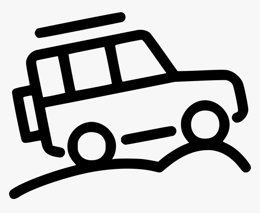 X Offroad Jeep Mountains Tour Safari - Scenic Drive Icon, HD Png Download