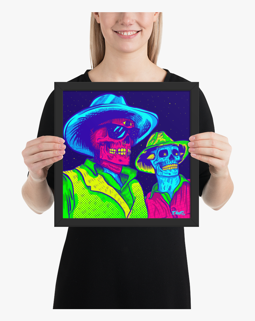 Transparent Female Skull Png - Poster, Png Download