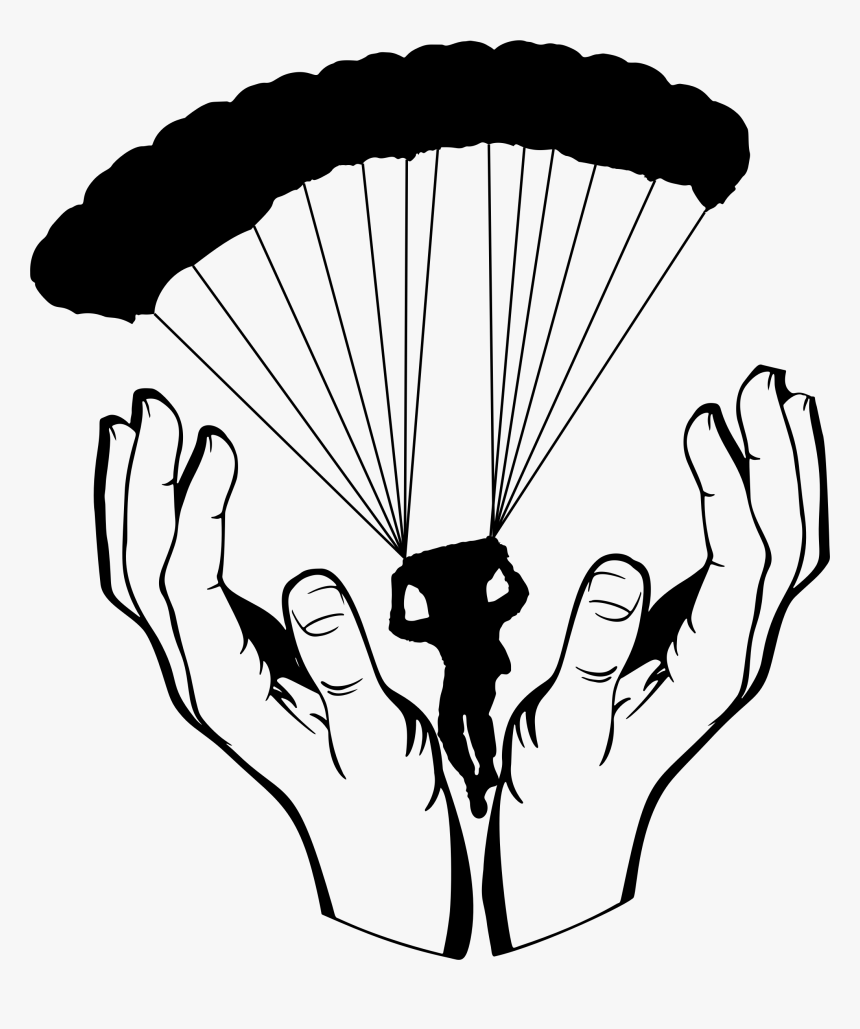 Soft Landing Clip Arts - Hands Clipart, HD Png Download