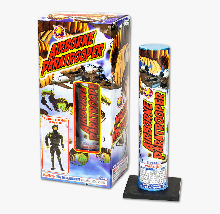 Keystone Fireworks Parachute Airborne Paratrooper Firework, HD Png
