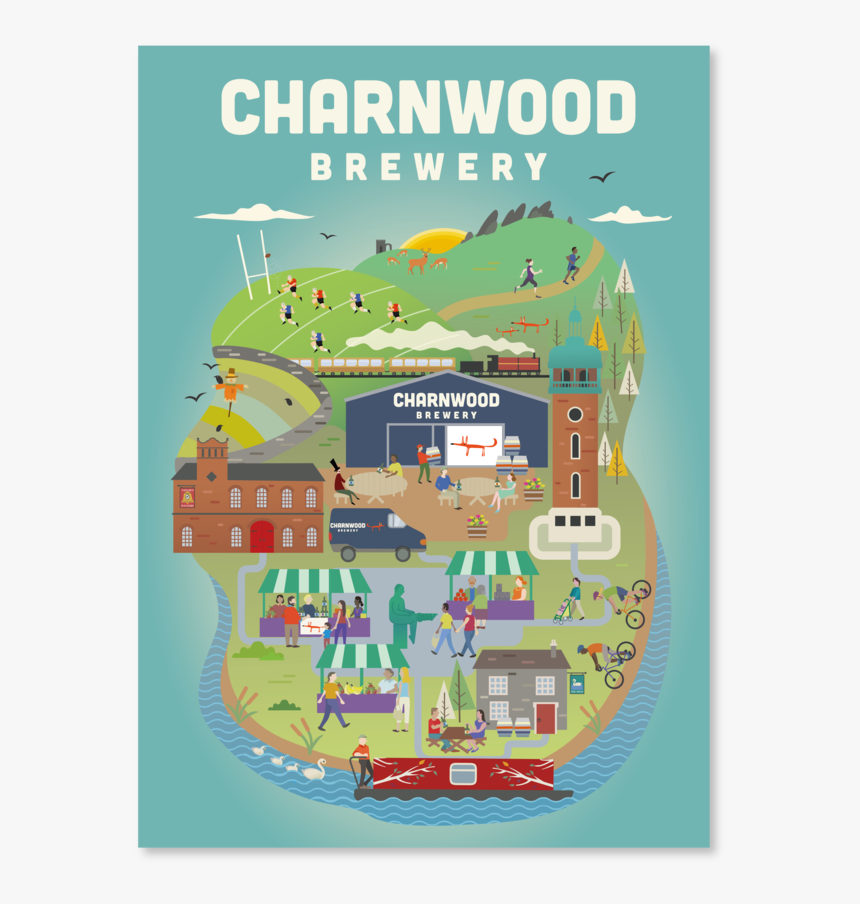 Charnwood Brewery Poster - Charnwood Brewery, HD Png Download